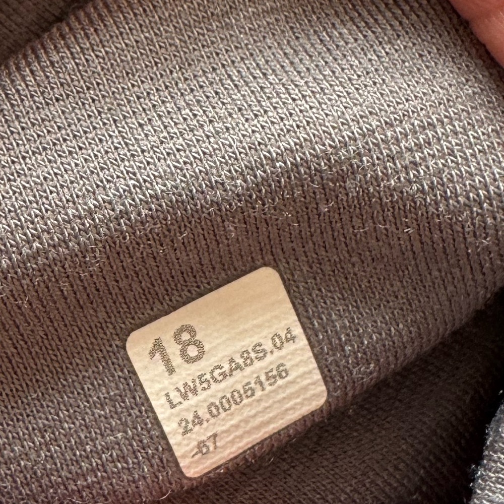 Lululemon Align Ribbed Mini Flare Leggings Pants Size 18 Inseam 32” Gray - Picture 9 of 13